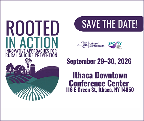 2026 NYS Suicide Prevention Conference